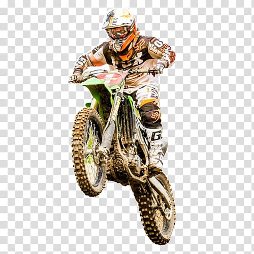 person riding motocross bike, Freestyle motocross Motorcycle Helmets Enduro, motocross transparent background PNG clipart