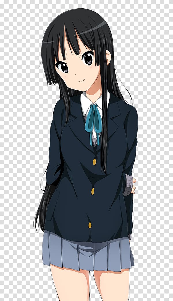 Mio Akiyama Ritsu Tainaka Tsumugi Kotobuki Azusa Nakano K-On!, Anime transparent background PNG clipart