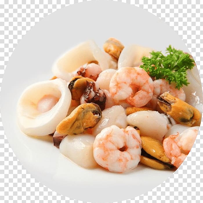 Seafood Squid as food Pizza Mussel, pizza transparent background PNG clipart
