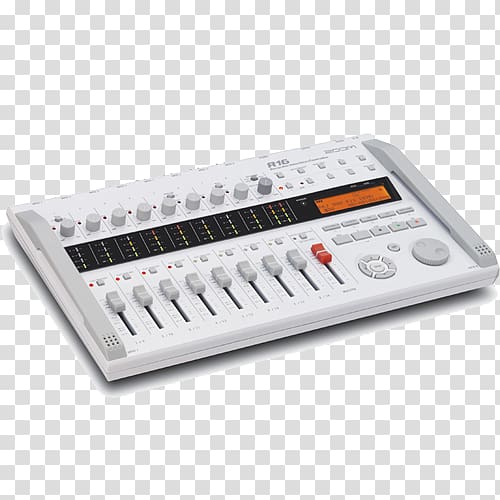 Digital audio workstation Multitrack recording Audio control surface MIDI, USB transparent background PNG clipart