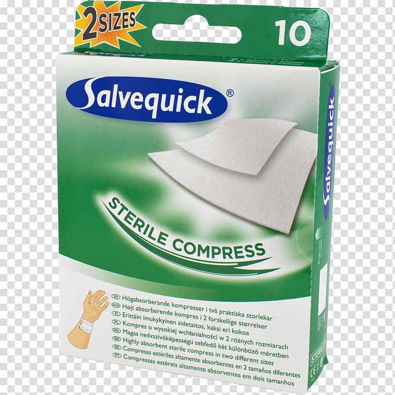Salvequick Compresa Adhesive bandage Gratis Price, sterile transparent background PNG clipart