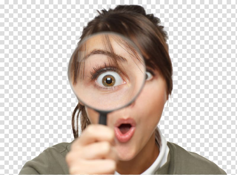 Magnifying glass Eye , Magnifying Glass transparent background PNG clipart