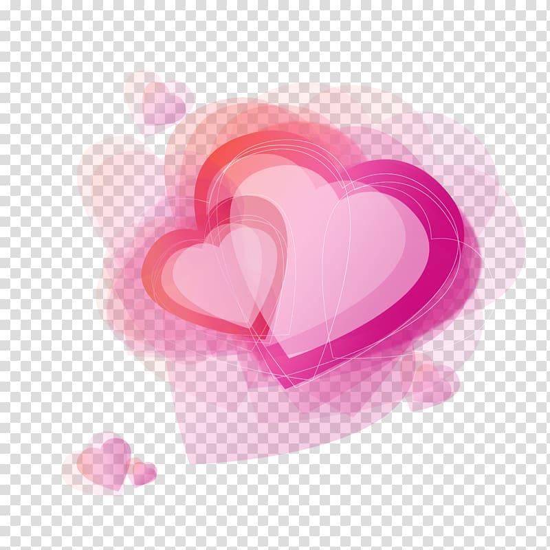 Heart , Pink dream heart shape transparent background PNG clipart