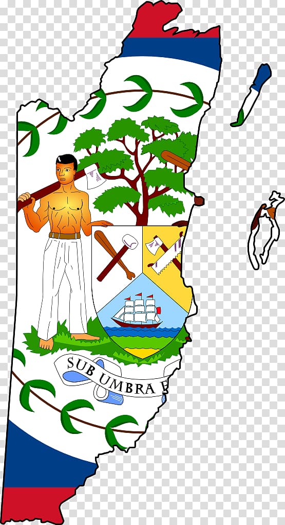 Flag of Belize Map National flag British Honduras, map transparent background PNG clipart
