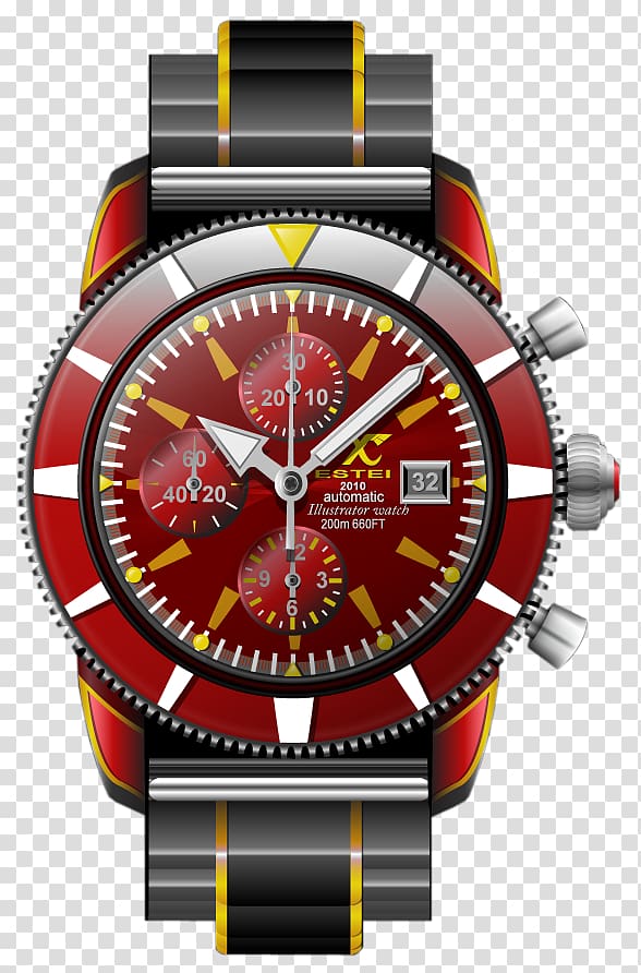 Watch strap Junghans, watch transparent background PNG clipart