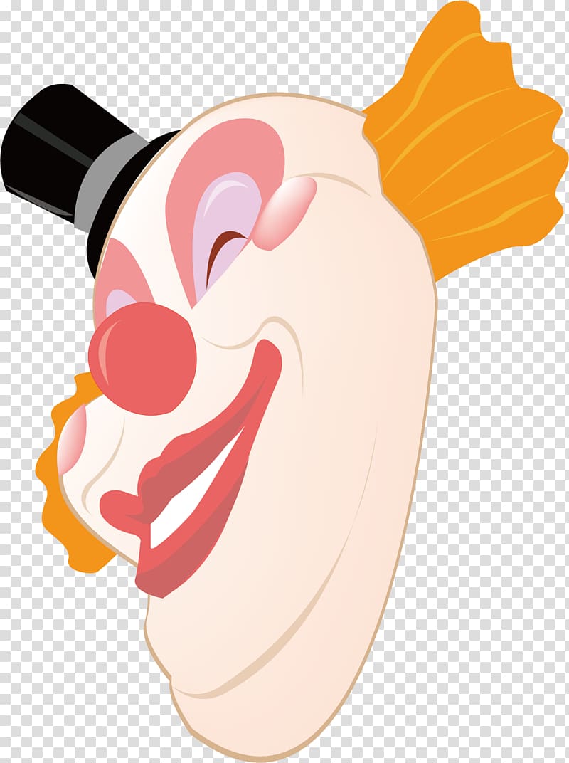 Mask Clown Illustration, Mask material transparent background PNG clipart