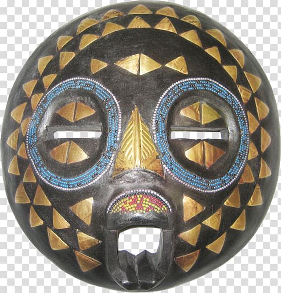 Traditional African masks African art Luba people, Africa transparent background PNG clipart