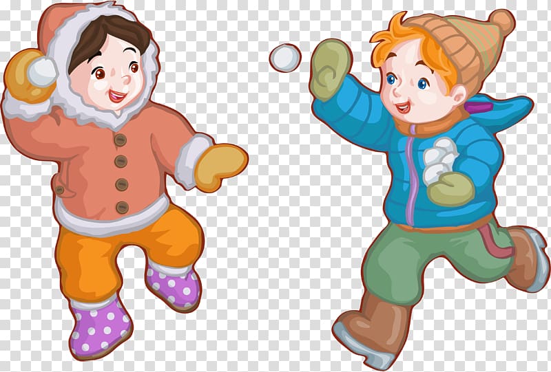 Child Snowman Winter, kids transparent background PNG clipart