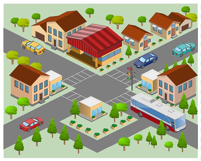 Neighbourhood Free content Community , House Diagram transparent background PNG clipart