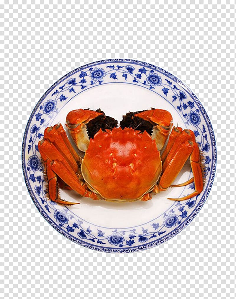 Yangcheng Lake Panjin Chinese mitten crab Hong Kong cuisine, A hairy crab transparent background PNG clipart