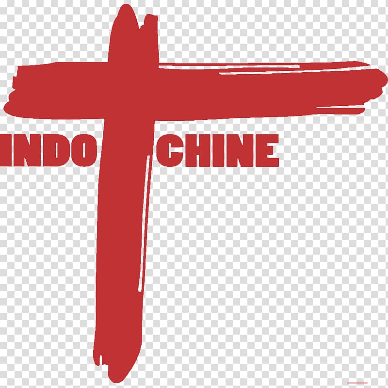 Cross Indochine Paradize Symbol Logo, maroon colour icon transparent background PNG clipart