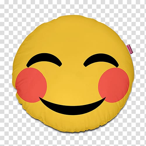 Smiley Emoji Emoticon Koltuk Pillow, smiley transparent background PNG clipart