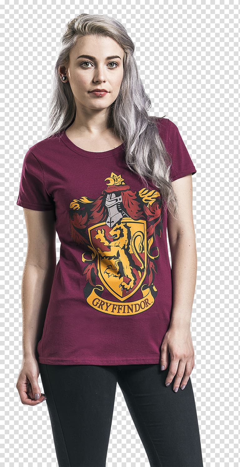 T-shirt Gryffindor Harry Potter: Hogwarts Mystery Clothing, T-shirt transparent background PNG clipart