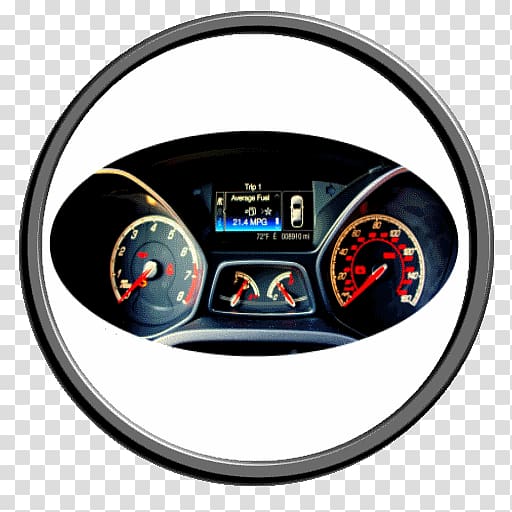 2015 Ford Focus ST 2013 Ford Focus ST Car 2008 Ford Focus, speedometer transparent background PNG clipart