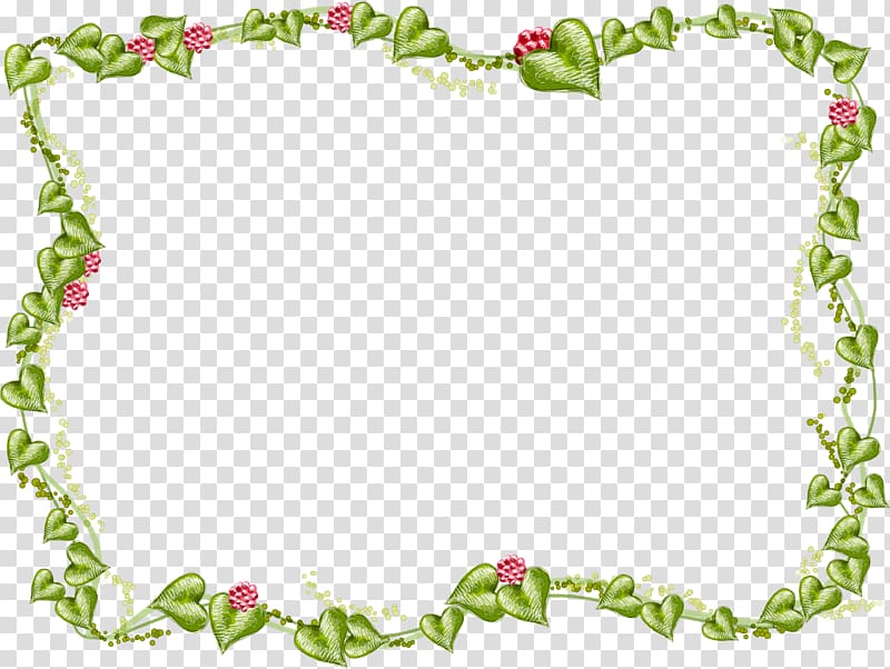 Vine Frames Drawing , green frame transparent background PNG clipart