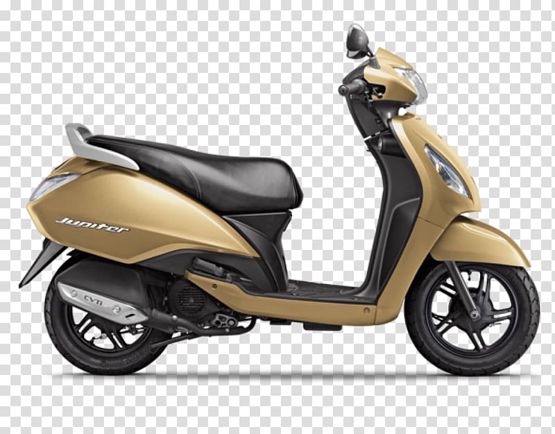 Surat Scooter TVS Jupiter TVS Motor Company Motorcycle, scooter transparent background PNG clipart