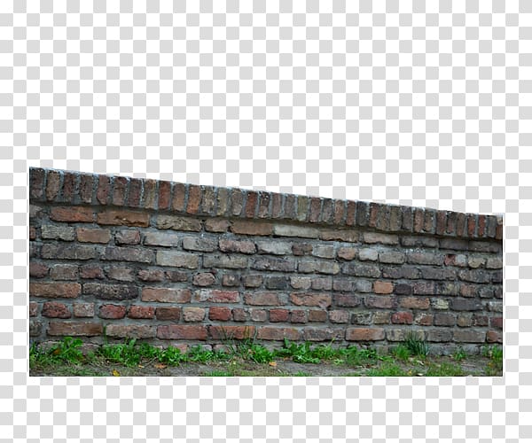 Stone wall Brick Wall decal, Red brick wall transparent background PNG clipart