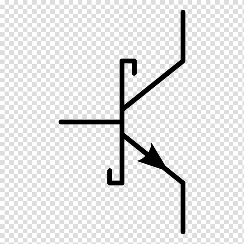 Bipolar junction transistor Schottky diode Schottky transistor Electronic symbol, transistor symbol transparent background PNG clipart