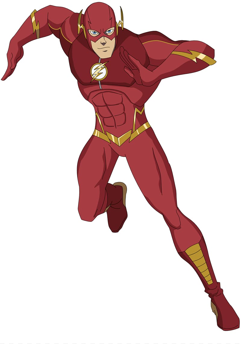 The Flash Wally West Huntress Superhero, Flash transparent background PNG clipart