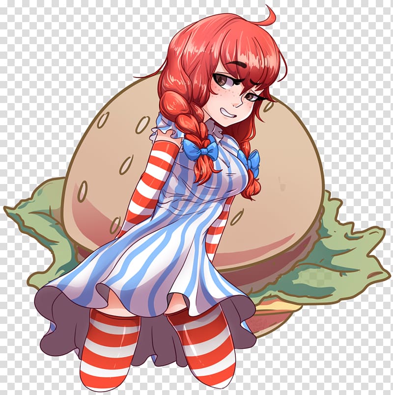 Ronald McDonald Fast food KFC Wendy\'s Company, wendy transparent background PNG clipart