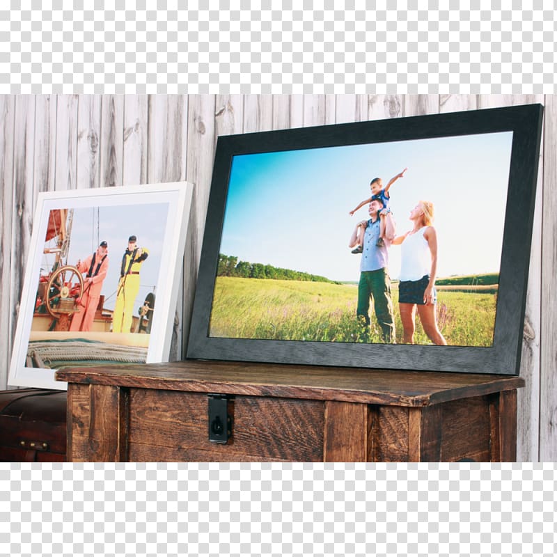 Television graphic Paper Display advertising Frames, Hanging Polaroid transparent background PNG clipart