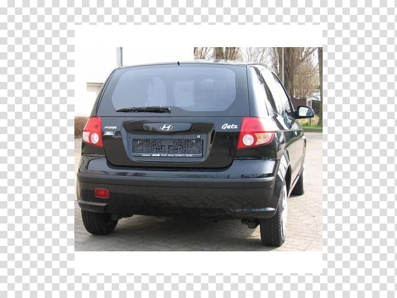 Compact car Minivan Hyundai Getz, hyundai transparent background PNG clipart