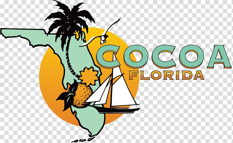 Cocoa Beach Cocoa City Hall Palm Bay Satellite Beach Riverfront Park, log color shading transparent background PNG clipart