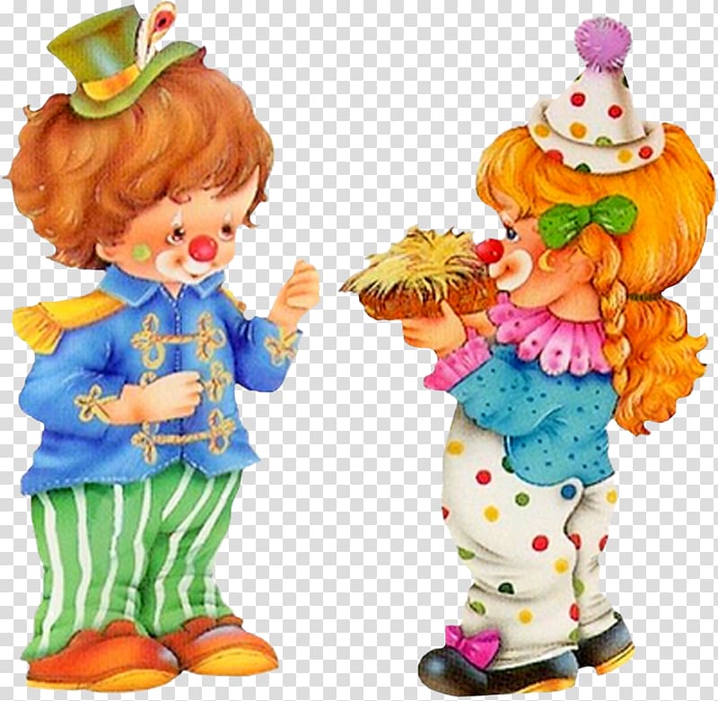 Clown Circus Drawing, dou transparent background PNG clipart