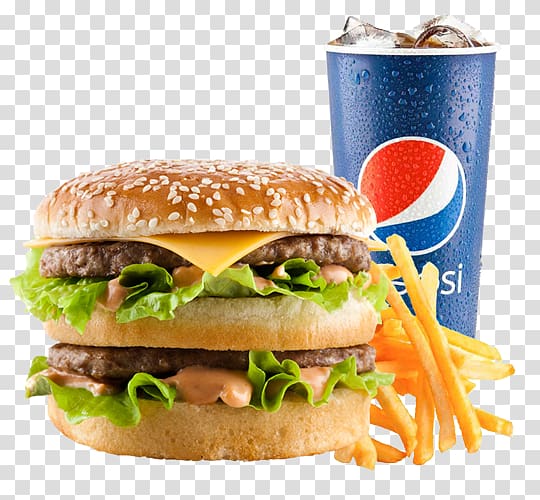 Hamburger and Pepsi soda cup, Fast food Hamburger Junk food Pizza Zapiekanka, Fast Food Most Popular Fast Food/ Snacks In Your Area And Most transparent background PNG clipart