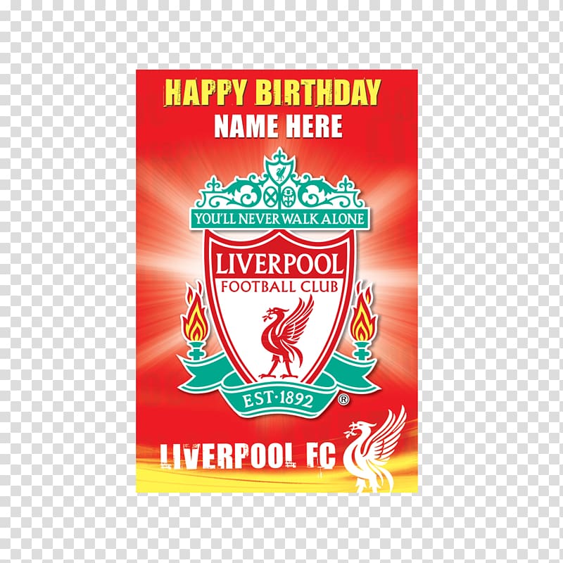 Liverpool F.C. Greeting & Note Cards Christmas card Birthday, christmas transparent background PNG clipart