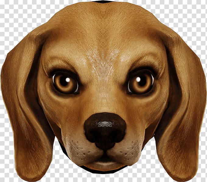 short-coated tan dog head , Dog Mask transparent background PNG clipart