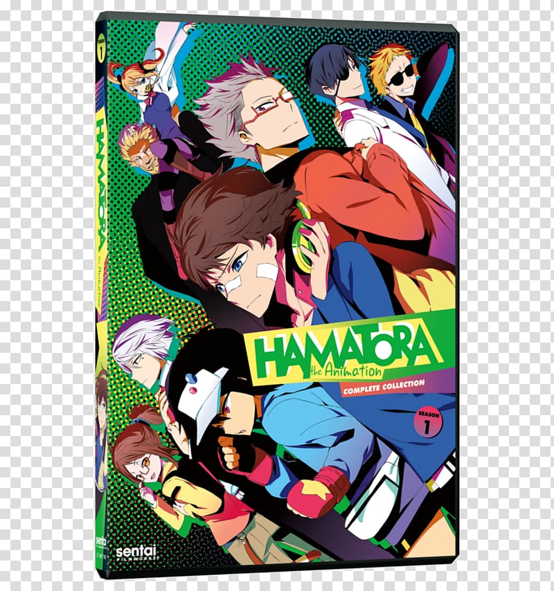 Hamatora Anime Manga Season Blu-ray disc, Anime transparent background PNG clipart