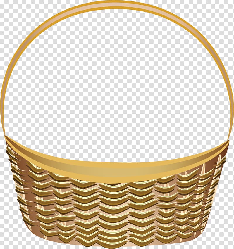 brown wicker basket , Vegetable Basket Fruit , retro bamboo basket transparent background PNG clipart