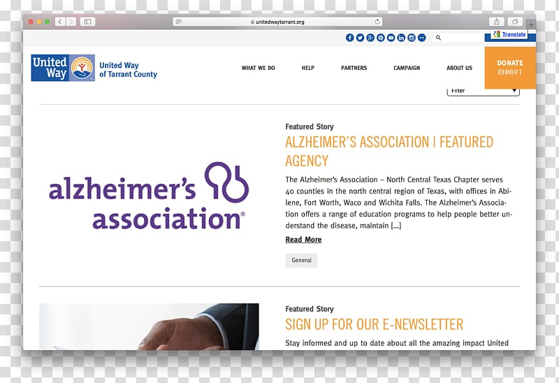 Computer program Alzheimer's Association Online advertising Web page, Computer transparent background PNG clipart