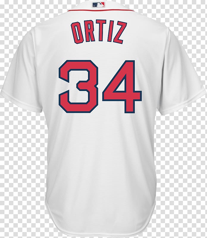 Boston Red Sox MLB Chicago White Sox Majestic Athletic Jersey, baseball transparent background PNG clipart