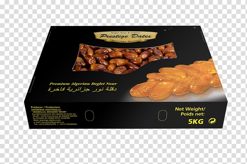 Algeria Deglet Nour Dates Date palm Packaging and labeling, dates transparent background PNG clipart