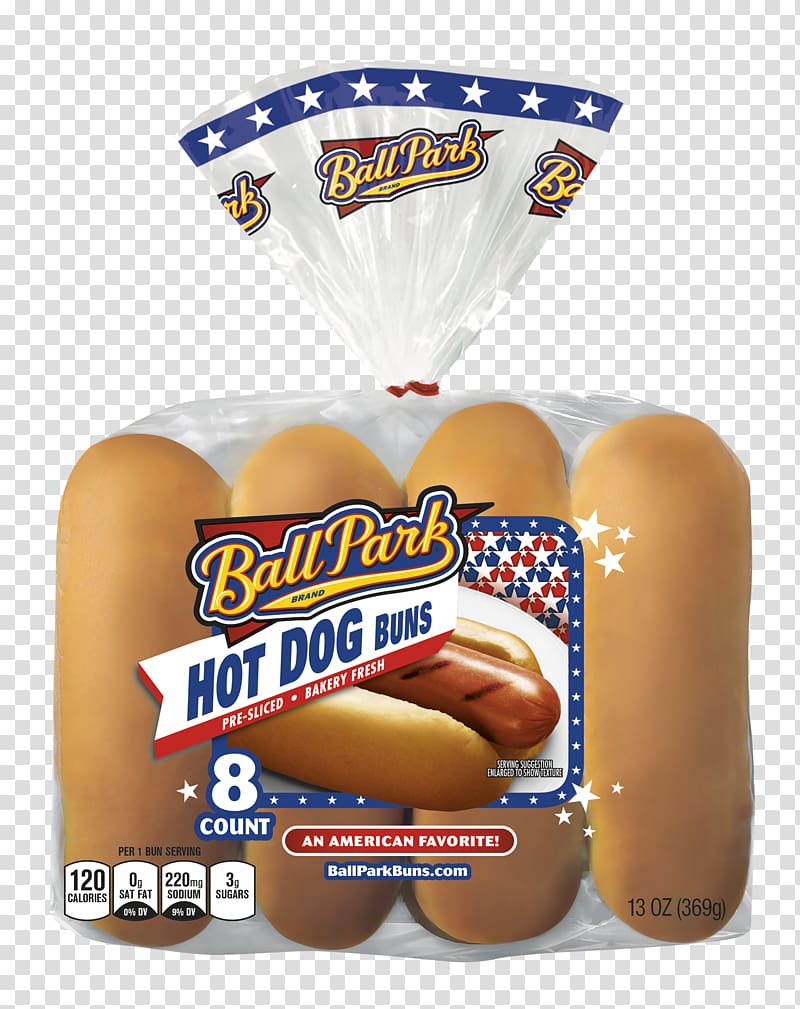 Hot dog bun Hamburger Hot cross bun Ball Park Franks, hot dog transparent background PNG clipart