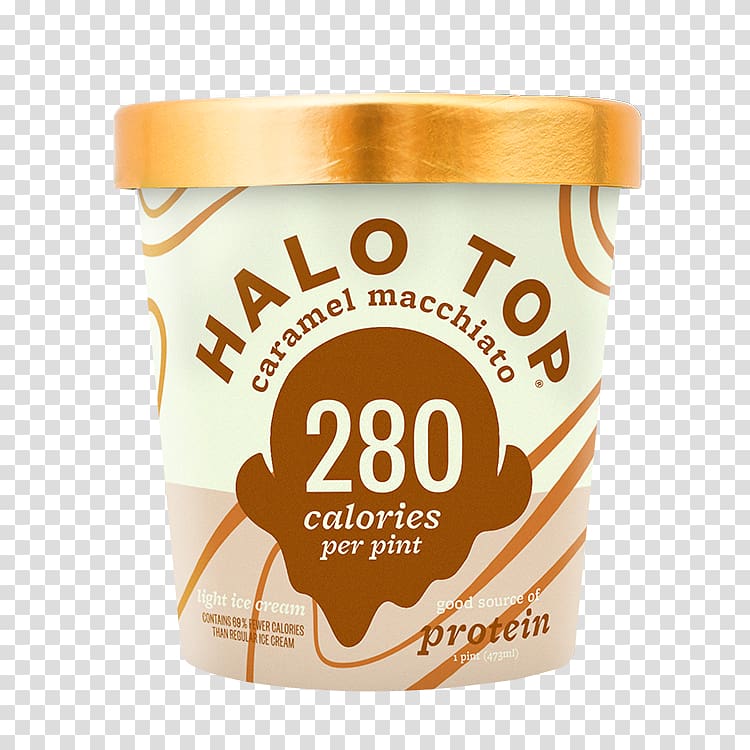Dairy Products Flavor by Bob Holmes, Jonathan Yen (narrator) (9781515966647) Halo Top Creamery Latte macchiato, Peach Candy Corn Parfait transparent background PNG clipart