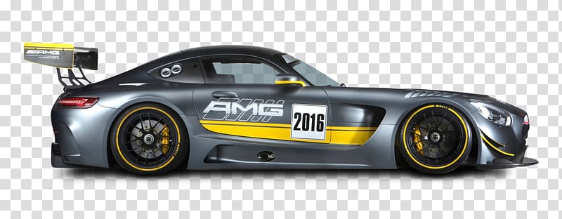 2016 gray and yellow Mercedes-Benz AMG GT, Car Mercedes-Benz C-Class Mercedes-AMG GT3 Mousepad, Grey Mercedes AMG GT3 Racing Car transparent background PNG clipart