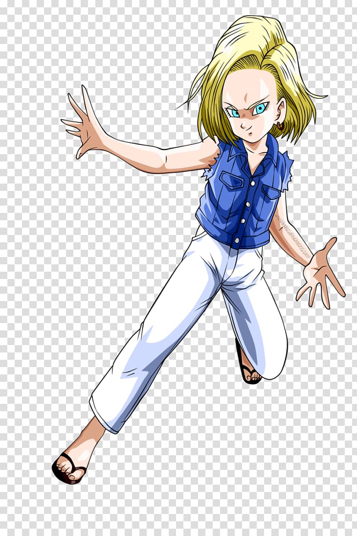 Android 18 Majin Buu Gohan Trunks Doctor Gero, android transparent background PNG clipart