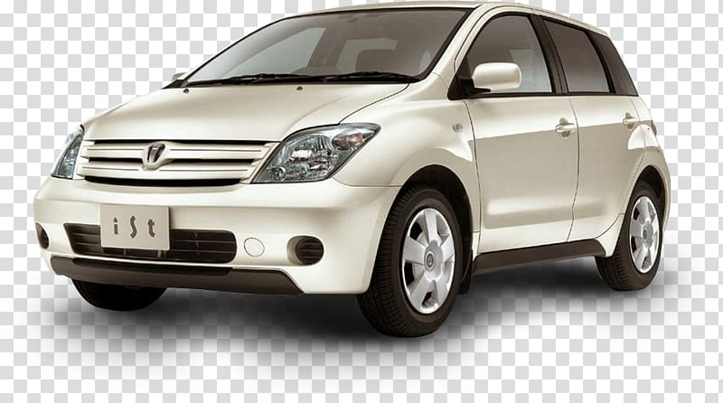 Toyota ist Car Toyota Vitz Toyota MR2, Rent A Car transparent background PNG clipart