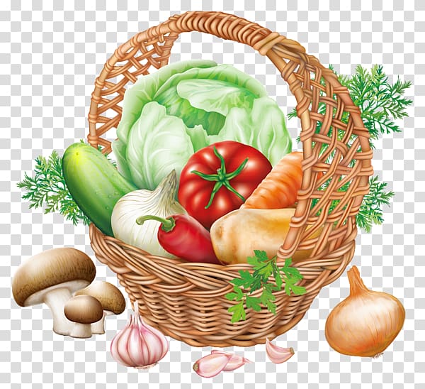 Vegetable Fruit , Vegetable Basket transparent background PNG clipart