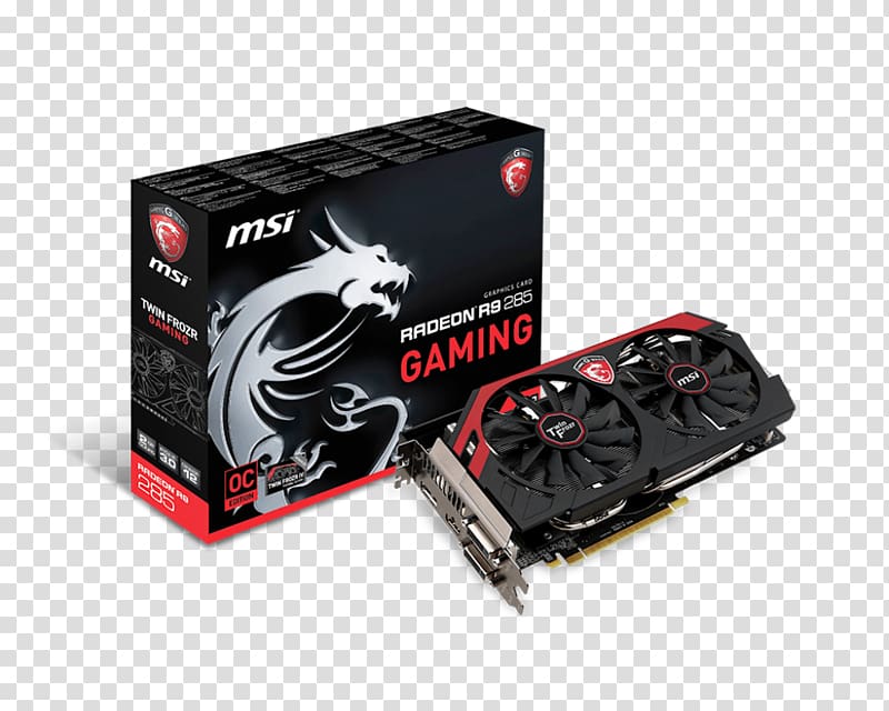 Graphics Cards & Video Adapters AMD Radeon R9 280 GDDR5 SDRAM Advanced Micro Devices, others transparent background PNG clipart