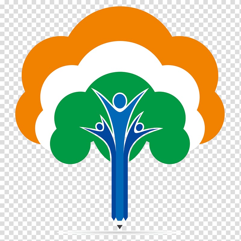 India Republic Day Illustration, India\'s Republic Day tree logo transparent background PNG clipart