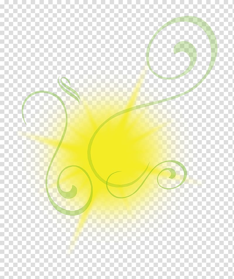Graphic design Desktop Close-up Font, Yellow light effect element transparent background PNG clipart
