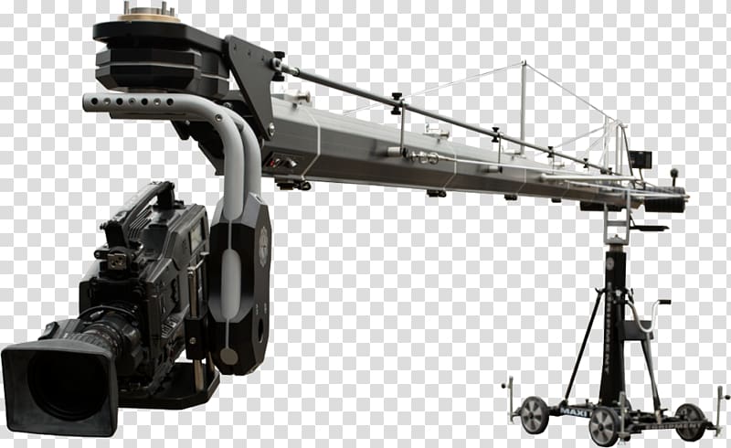 Crane shot Jib Camera, Camera crane transparent background PNG clipart