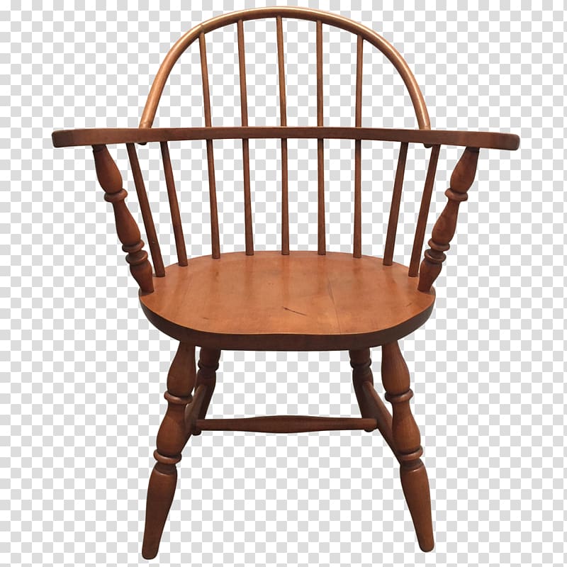 Windsor chair Antique furniture Table, chair transparent background PNG clipart