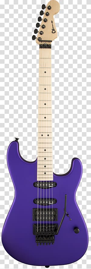 Charvel Pro Mod San Dimas Charvel Pro-Mod San Dimas Style 2 HH Floyd Rose, guitar transparent background PNG clipart