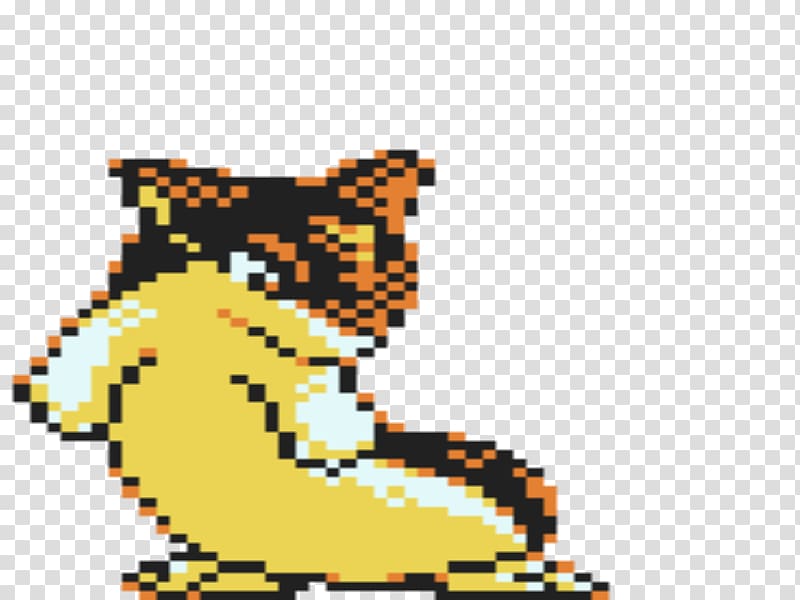 Pokémon Gold And Silver Eevee Sprite Pixel Art PNG, Clipart, Art