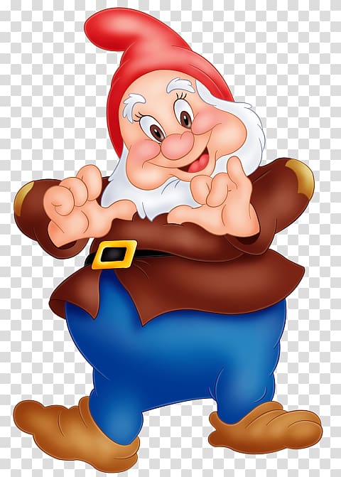 Bashful Seven Dwarfs Dopey Grumpy Sneezy, Dwarf transparent background PNG clipart